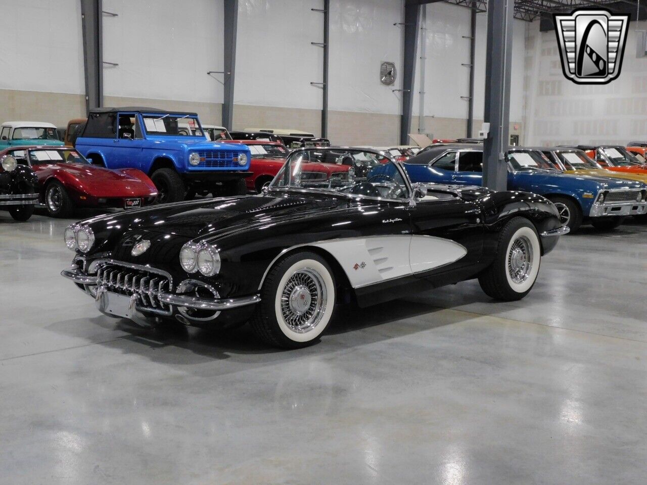 Chevrolet-Corvette-Cabriolet-1958-Black-Black-16052-2