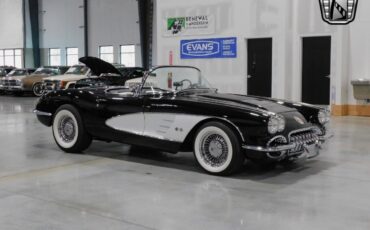 Chevrolet-Corvette-Cabriolet-1958-Black-Black-16052-5