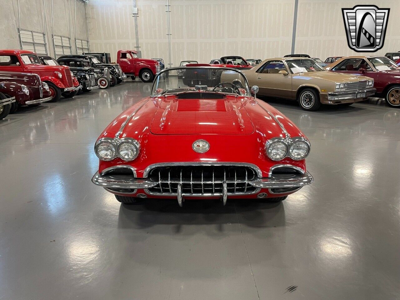 Chevrolet-Corvette-Cabriolet-1958-Red-Black-37889-2