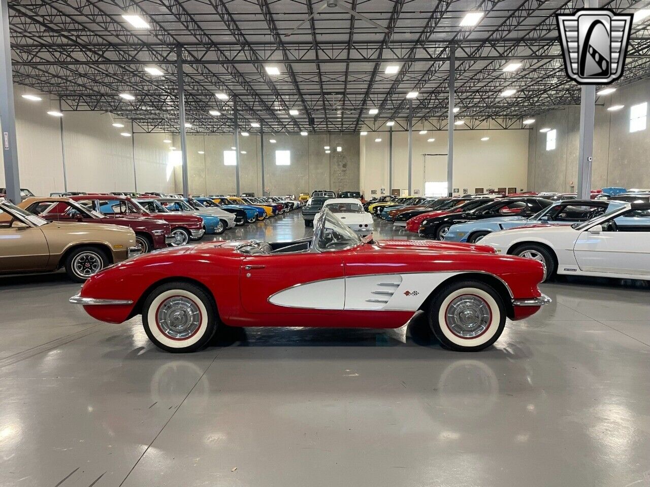 Chevrolet-Corvette-Cabriolet-1958-Red-Black-37889-5