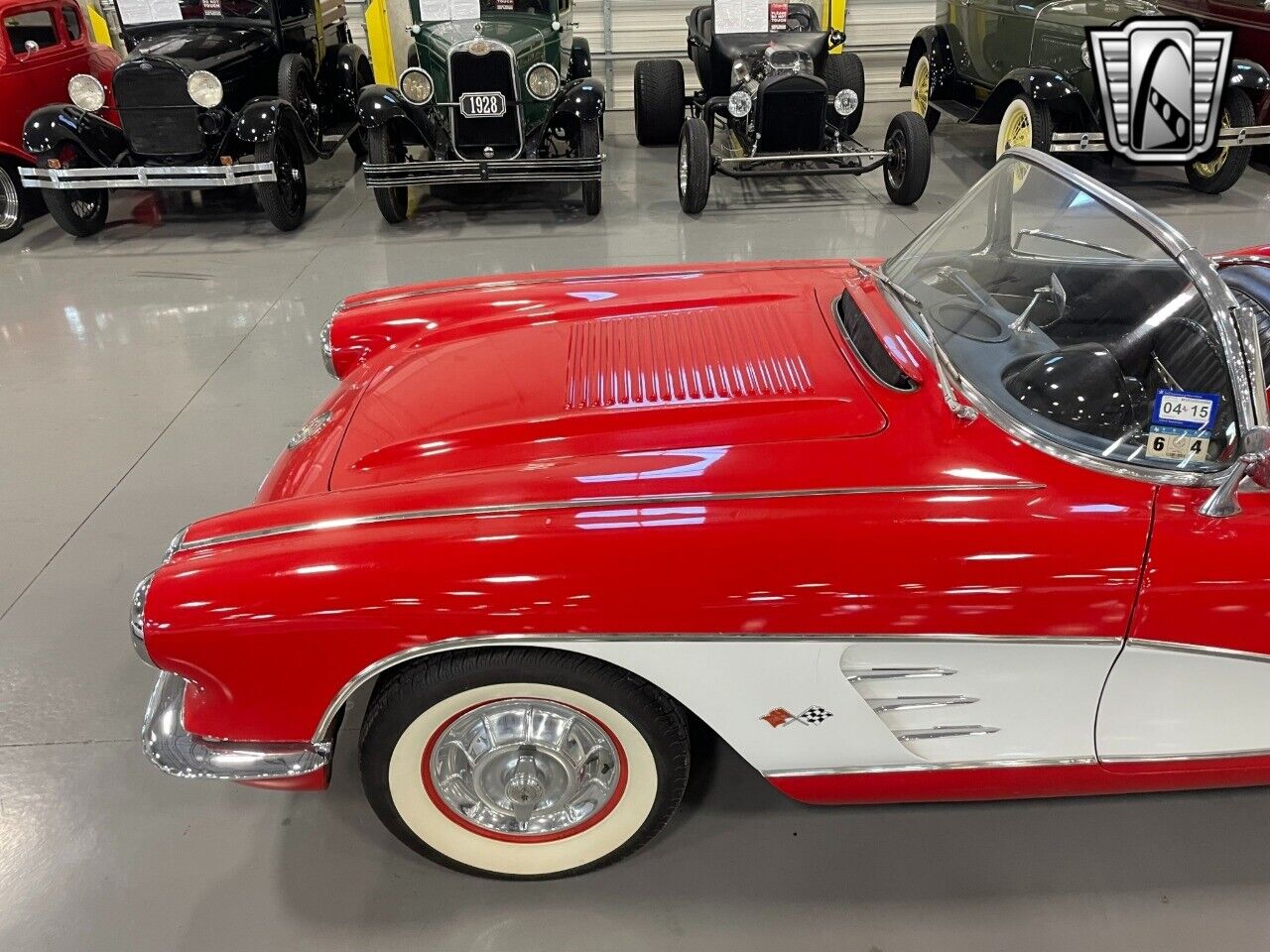 Chevrolet-Corvette-Cabriolet-1958-Red-Black-37889-6