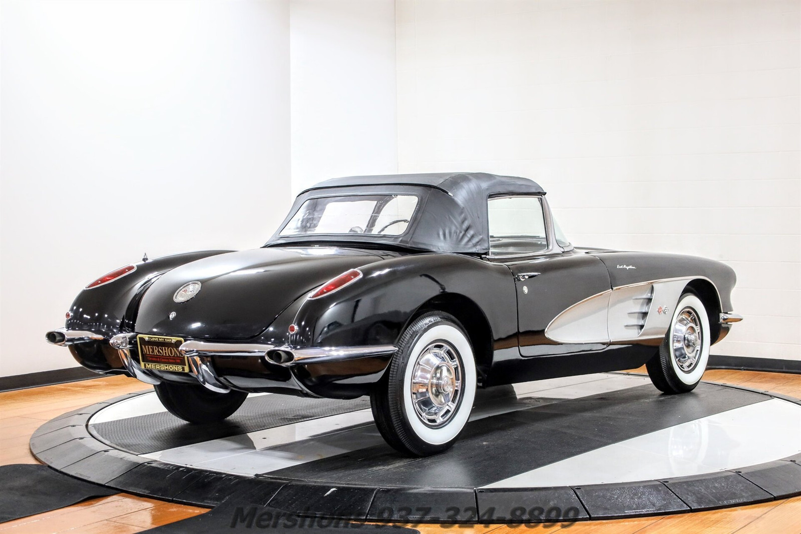 Chevrolet-Corvette-Cabriolet-1959-Black-Black-1748-10