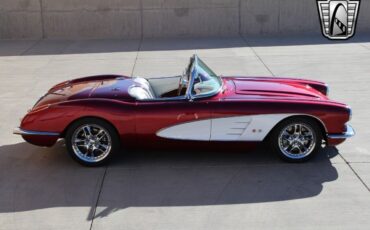 Chevrolet-Corvette-Cabriolet-1959-Red-Red-496-11