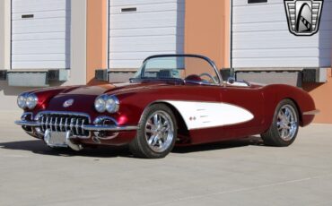 Chevrolet-Corvette-Cabriolet-1959-Red-Red-496-2