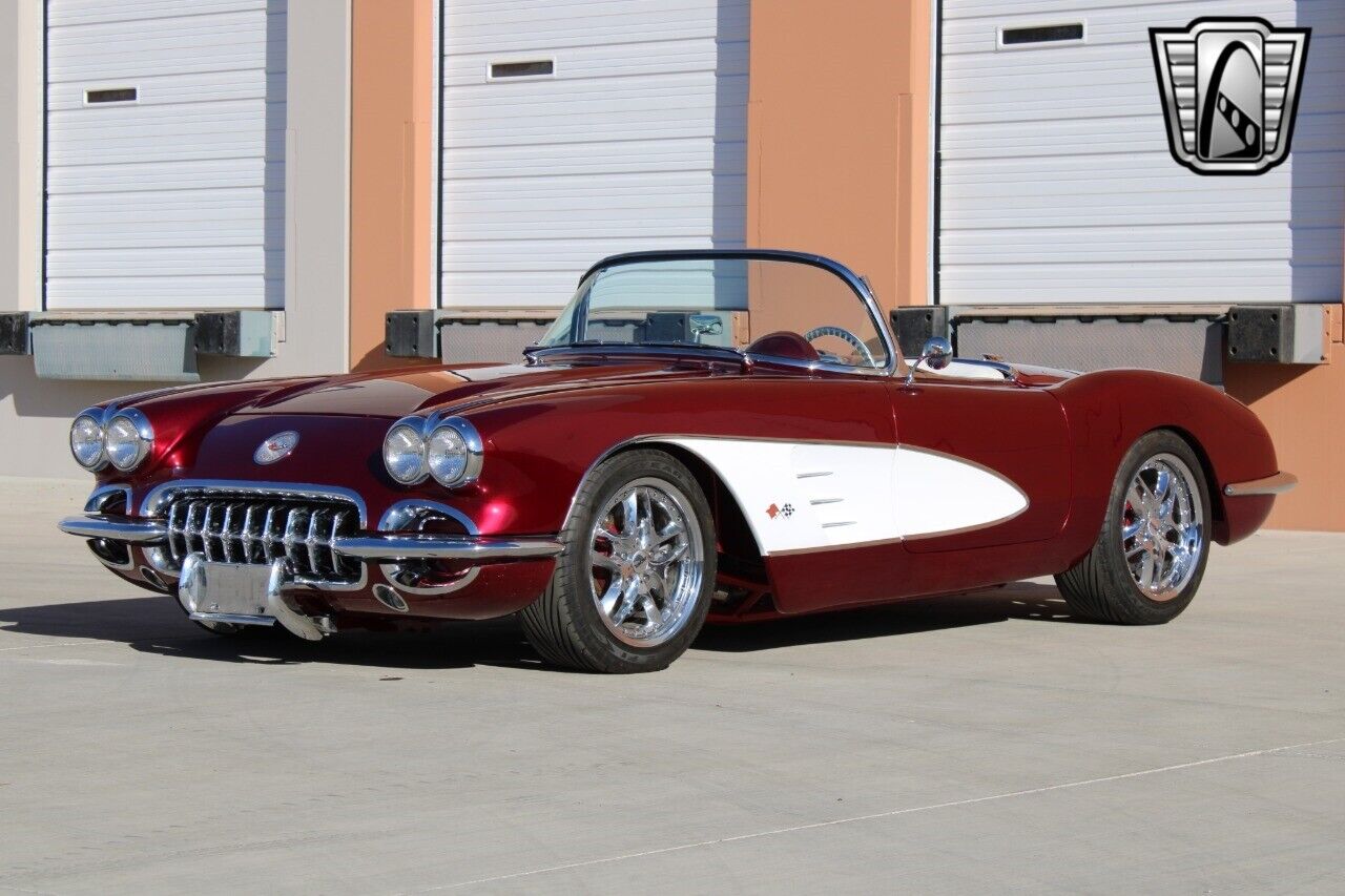 Chevrolet-Corvette-Cabriolet-1959-Red-Red-496-2