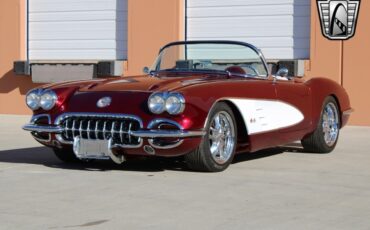 Chevrolet-Corvette-Cabriolet-1959-Red-Red-496-3