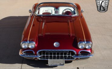 Chevrolet-Corvette-Cabriolet-1959-Red-Red-496-5