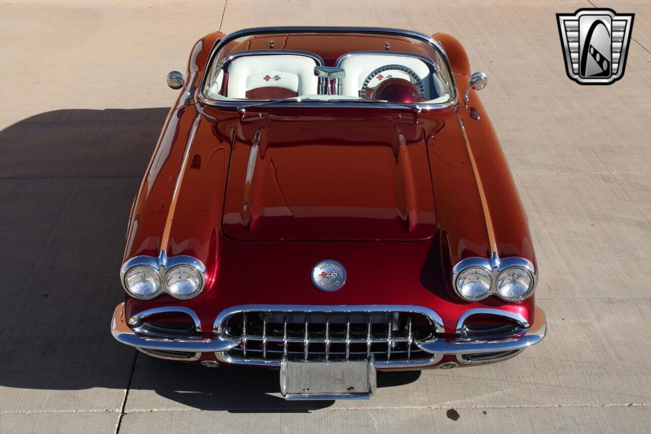 Chevrolet-Corvette-Cabriolet-1959-Red-Red-496-5