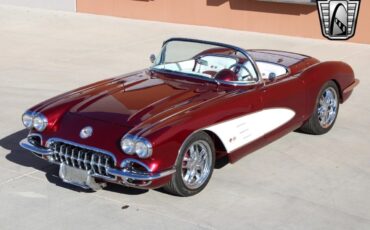 Chevrolet-Corvette-Cabriolet-1959-Red-Red-496-6