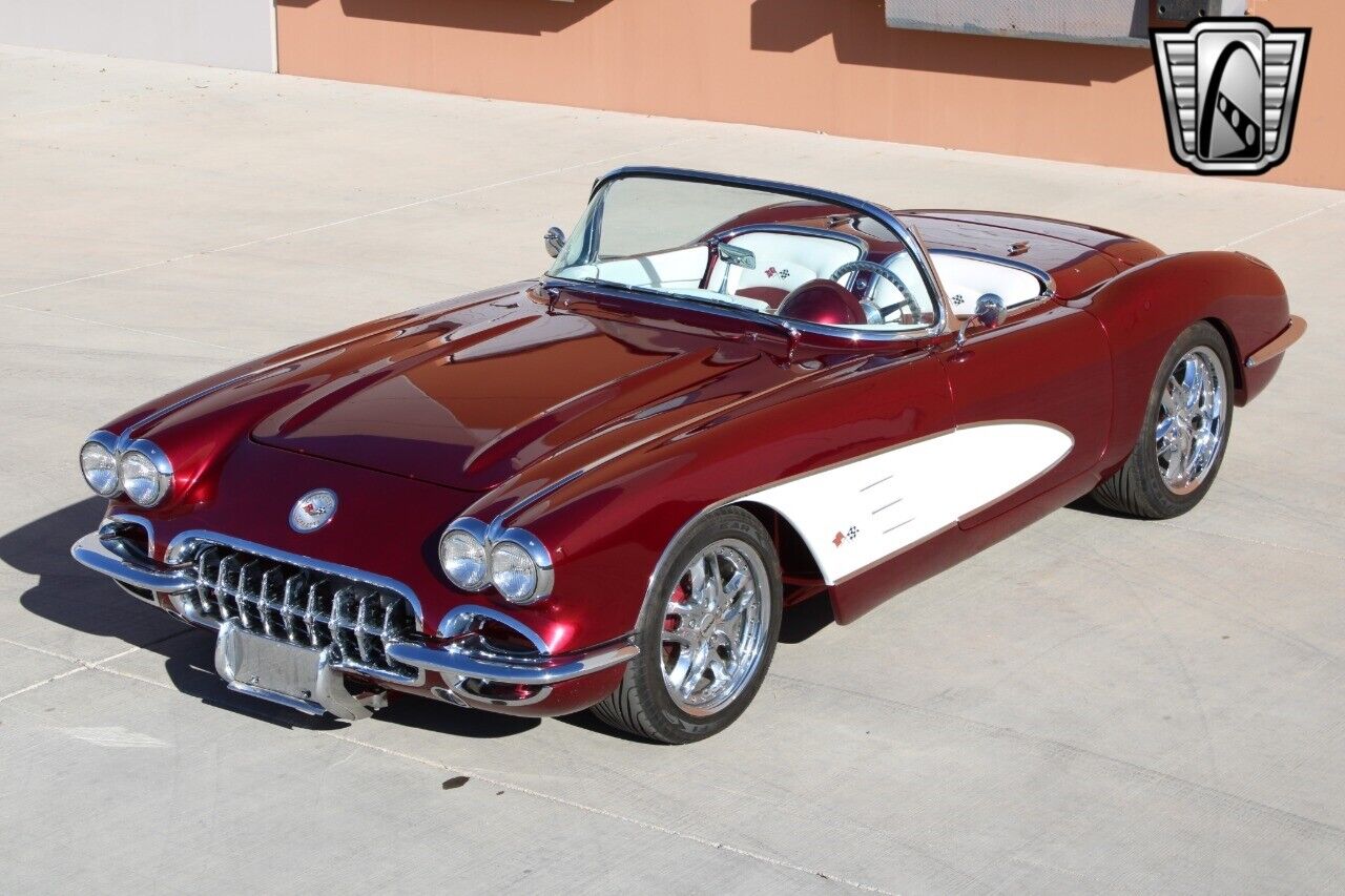 Chevrolet-Corvette-Cabriolet-1959-Red-Red-496-6