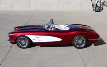 Chevrolet-Corvette-Cabriolet-1959-Red-Red-496-7