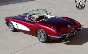 Chevrolet-Corvette-Cabriolet-1959-Red-Red-496-8