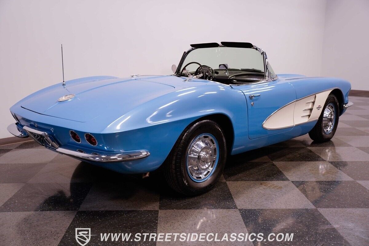 Chevrolet-Corvette-Cabriolet-1961-Blue-Black-118700-11