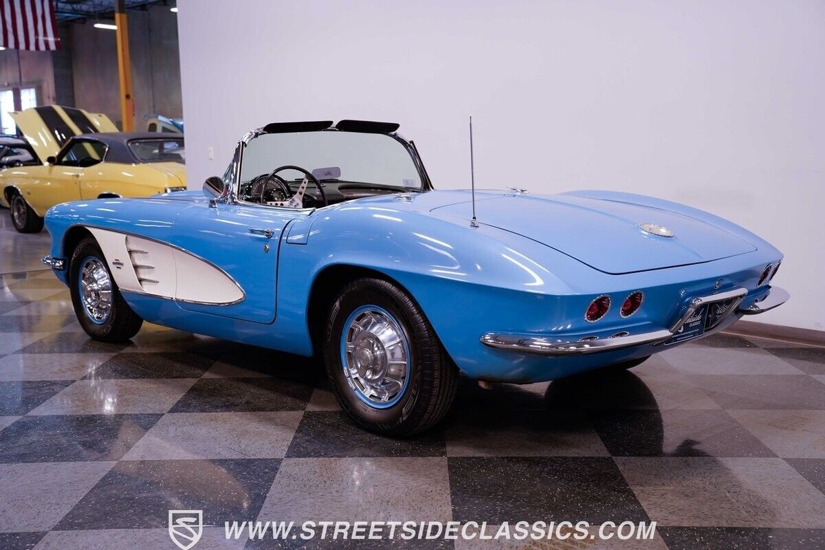 Chevrolet-Corvette-Cabriolet-1961-Blue-Black-118700-7