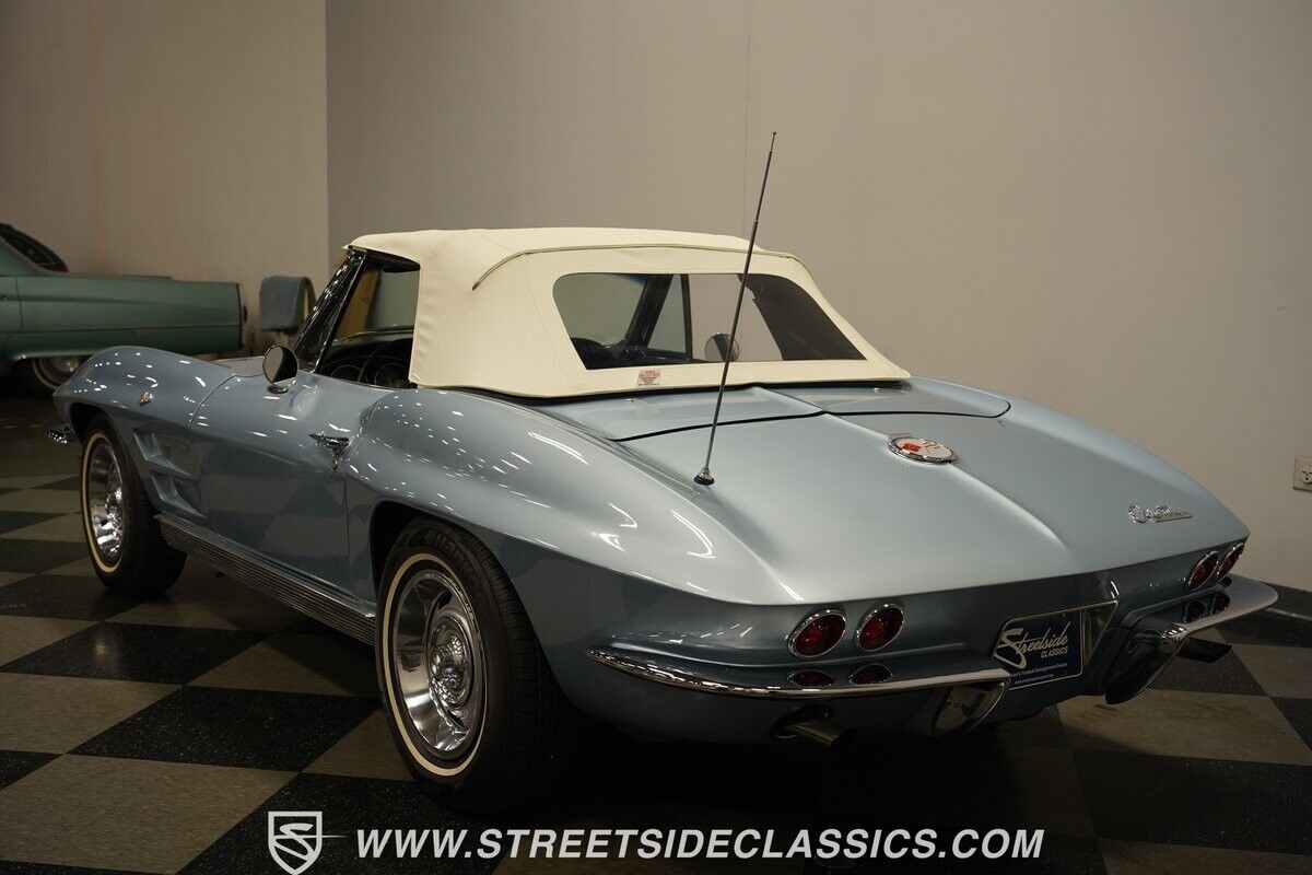 Chevrolet-Corvette-Cabriolet-1963-Blue-Blue-38214-12