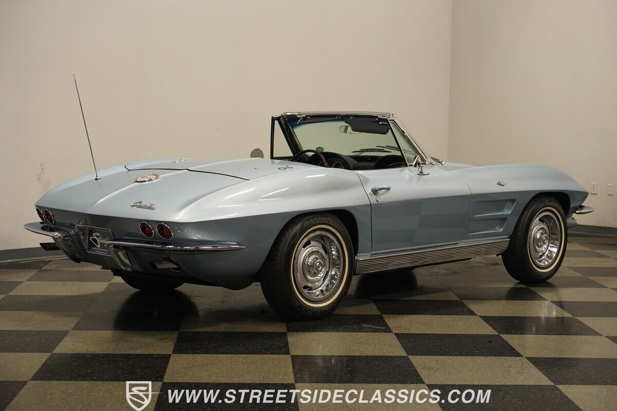 Chevrolet-Corvette-Cabriolet-1963-Blue-Blue-38214-15