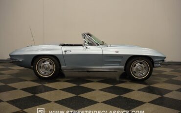 Chevrolet-Corvette-Cabriolet-1963-Blue-Blue-38214-17