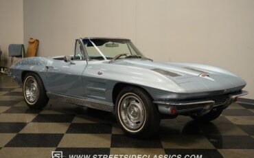 Chevrolet-Corvette-Cabriolet-1963-Blue-Blue-38214-19