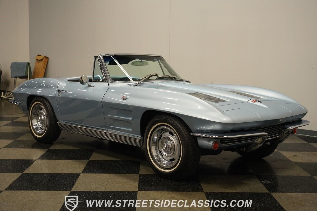 Chevrolet-Corvette-Cabriolet-1963-Blue-Blue-38214-19