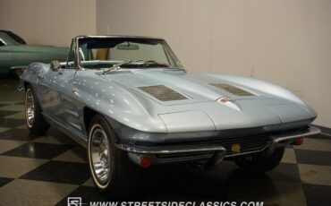 Chevrolet-Corvette-Cabriolet-1963-Blue-Blue-38214-20