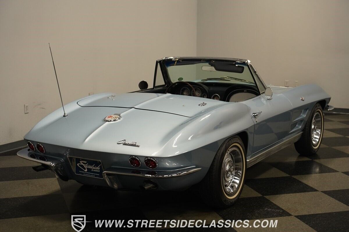 Chevrolet-Corvette-Cabriolet-1963-Blue-Blue-38214-30