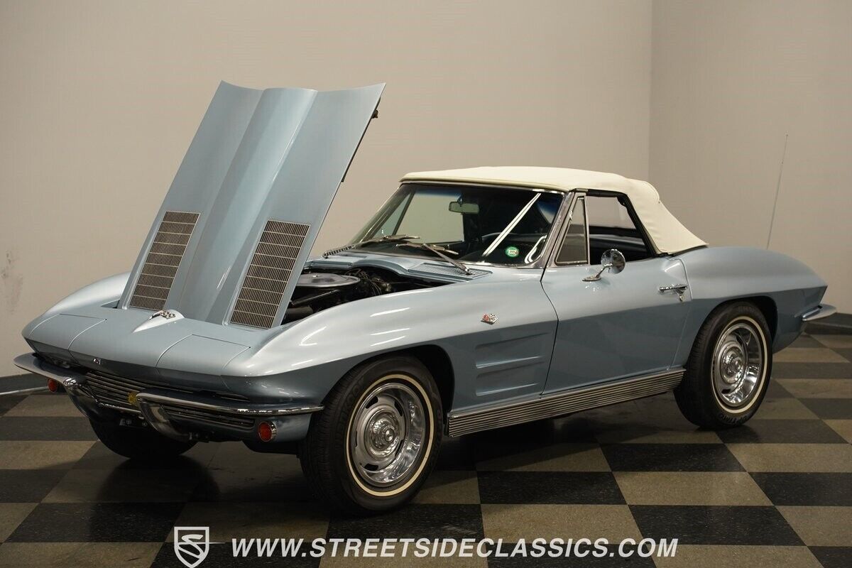 Chevrolet-Corvette-Cabriolet-1963-Blue-Blue-38214-36