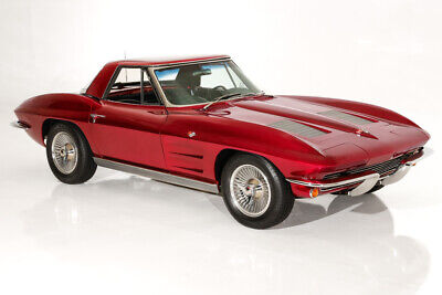 Chevrolet-Corvette-Cabriolet-1963-Red-Black-0-1