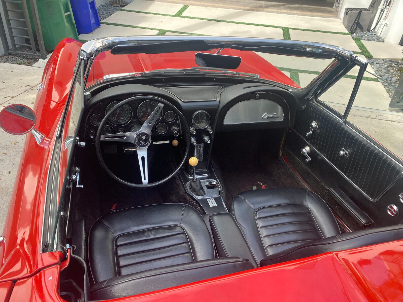 Chevrolet-Corvette-Cabriolet-1963-Red-Black-40234-4