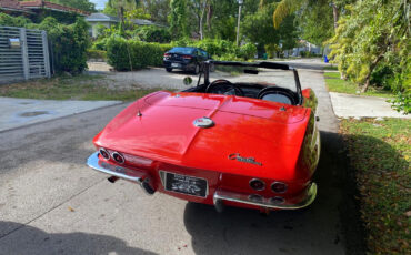 Chevrolet-Corvette-Cabriolet-1963-Red-Black-40234-8