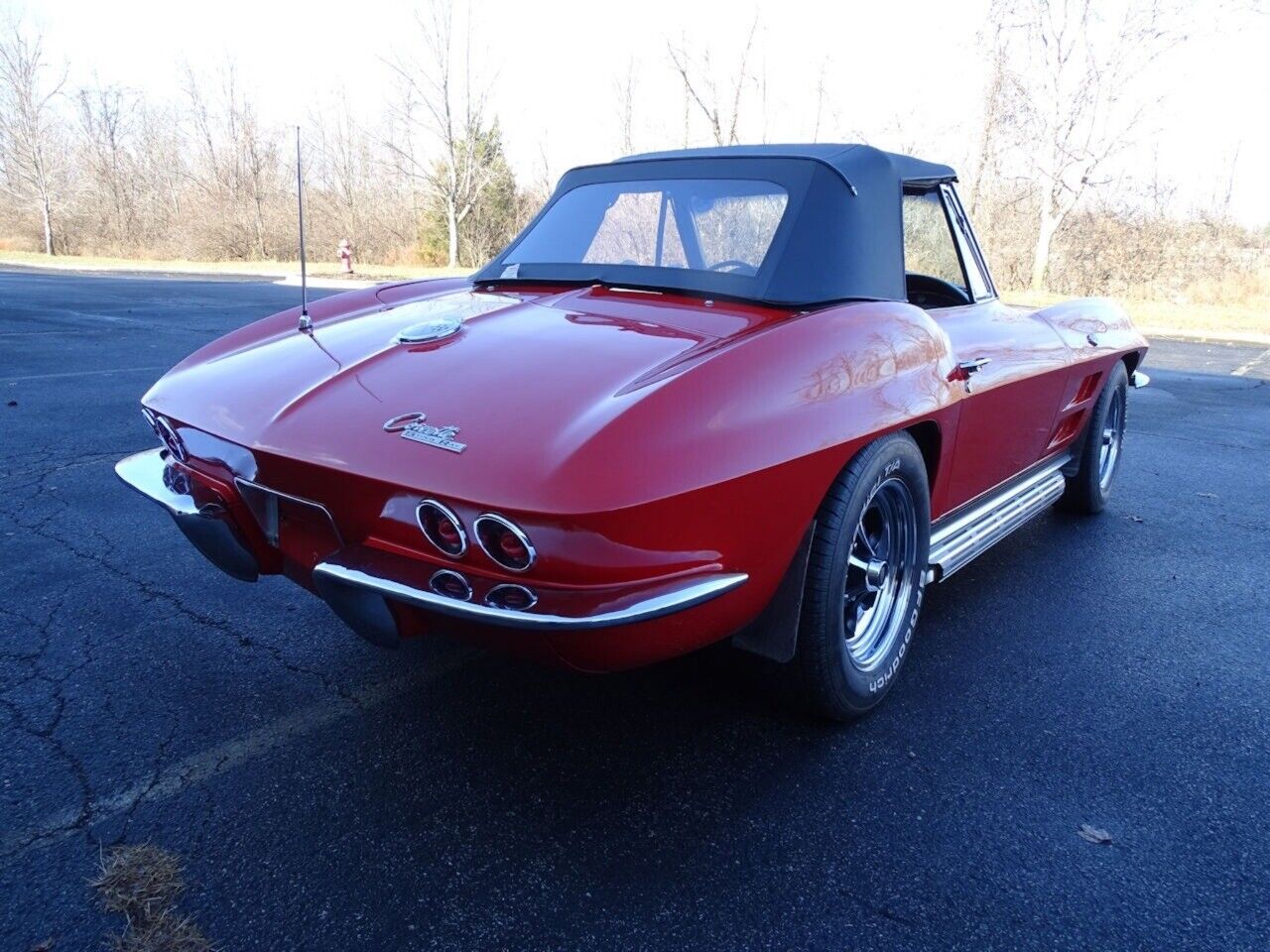 Chevrolet-Corvette-Cabriolet-1963-Red-Black-45968-6