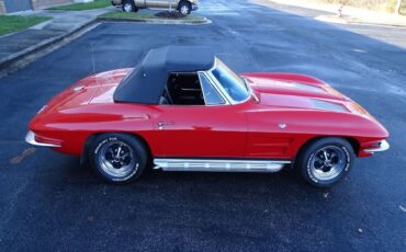 Chevrolet-Corvette-Cabriolet-1963-Red-Black-45968-7