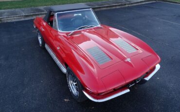 Chevrolet-Corvette-Cabriolet-1963-Red-Black-45968-8