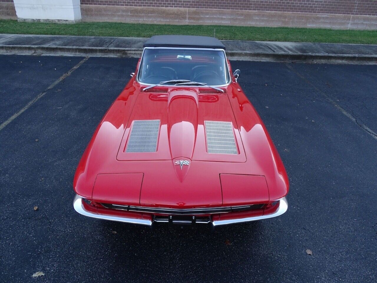 Chevrolet-Corvette-Cabriolet-1963-Red-Black-45968-9