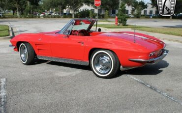 Chevrolet-Corvette-Cabriolet-1963-Red-Red-113485-11