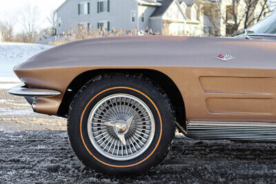 Chevrolet-Corvette-Cabriolet-1963-Tan-Tan-75034-3