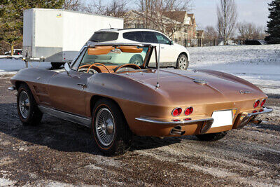 Chevrolet-Corvette-Cabriolet-1963-Tan-Tan-75034-5