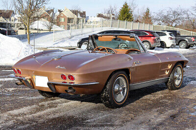 Chevrolet-Corvette-Cabriolet-1963-Tan-Tan-75034-7