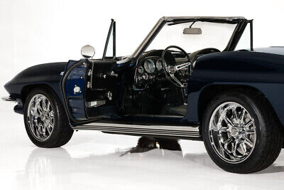 Chevrolet-Corvette-Cabriolet-1964-Blue-Black-0-7