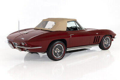 Chevrolet-Corvette-Cabriolet-1965-Burgundy-Black-0-6