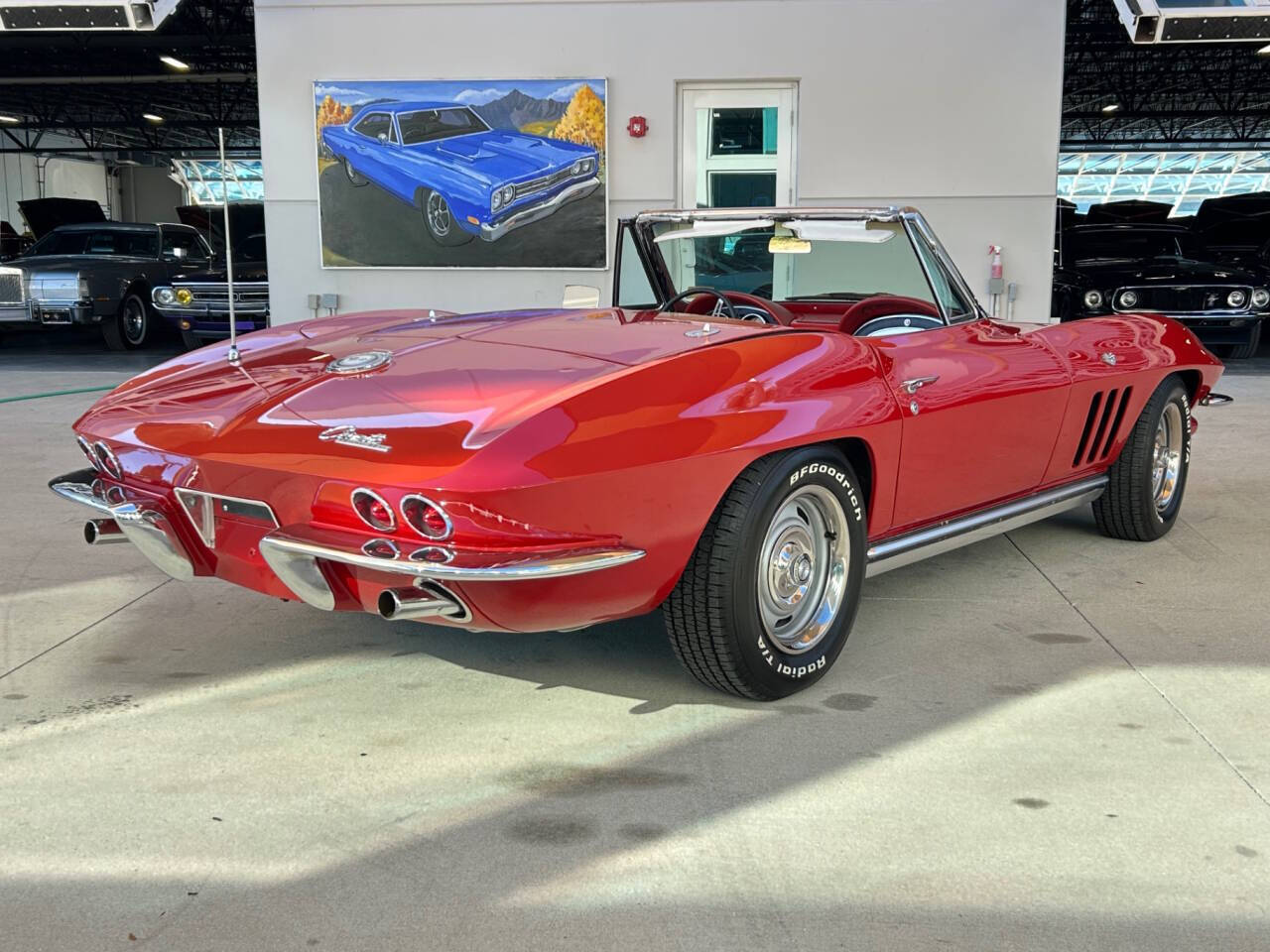 Chevrolet-Corvette-Cabriolet-1965-Red-White-94919-5