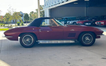 Chevrolet-Corvette-Cabriolet-1966-Maroon-Black-114296-10