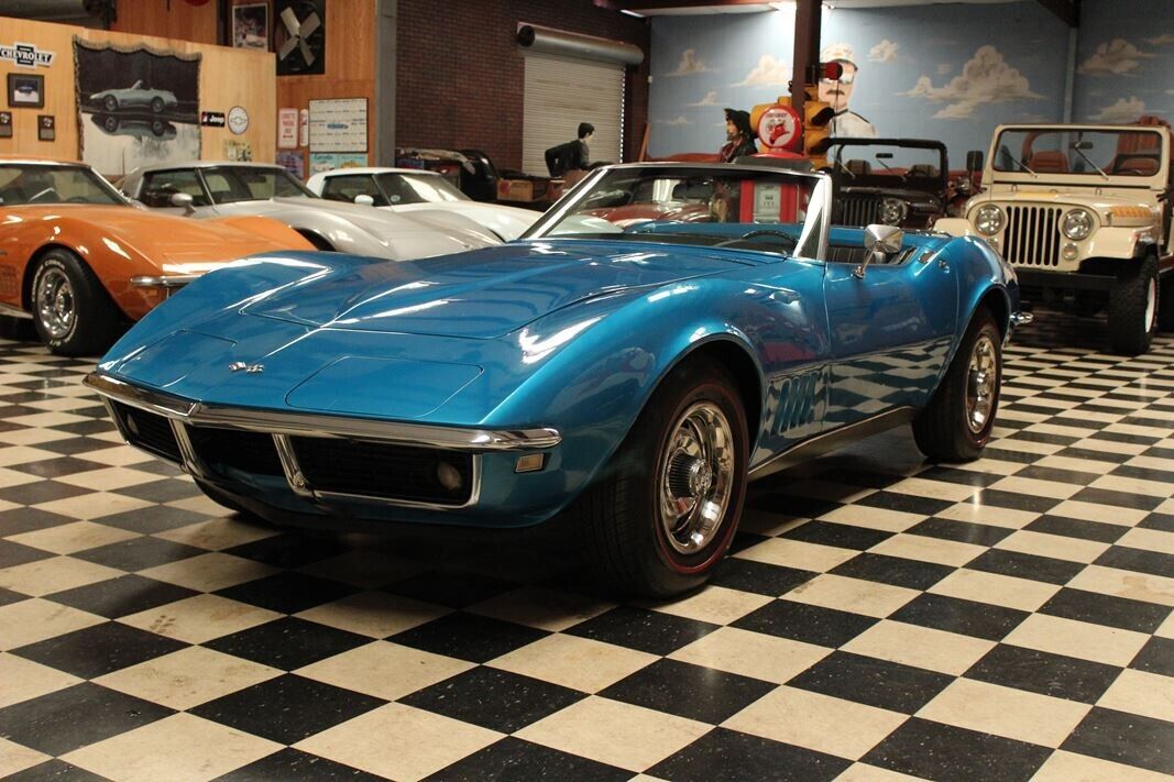 Chevrolet-Corvette-Cabriolet-1968-Blue-Black-38624-2