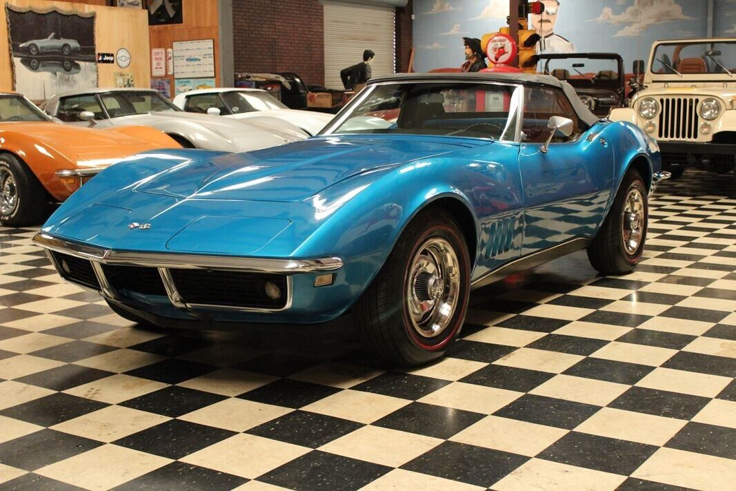 Chevrolet-Corvette-Cabriolet-1968-Blue-Black-38624-9