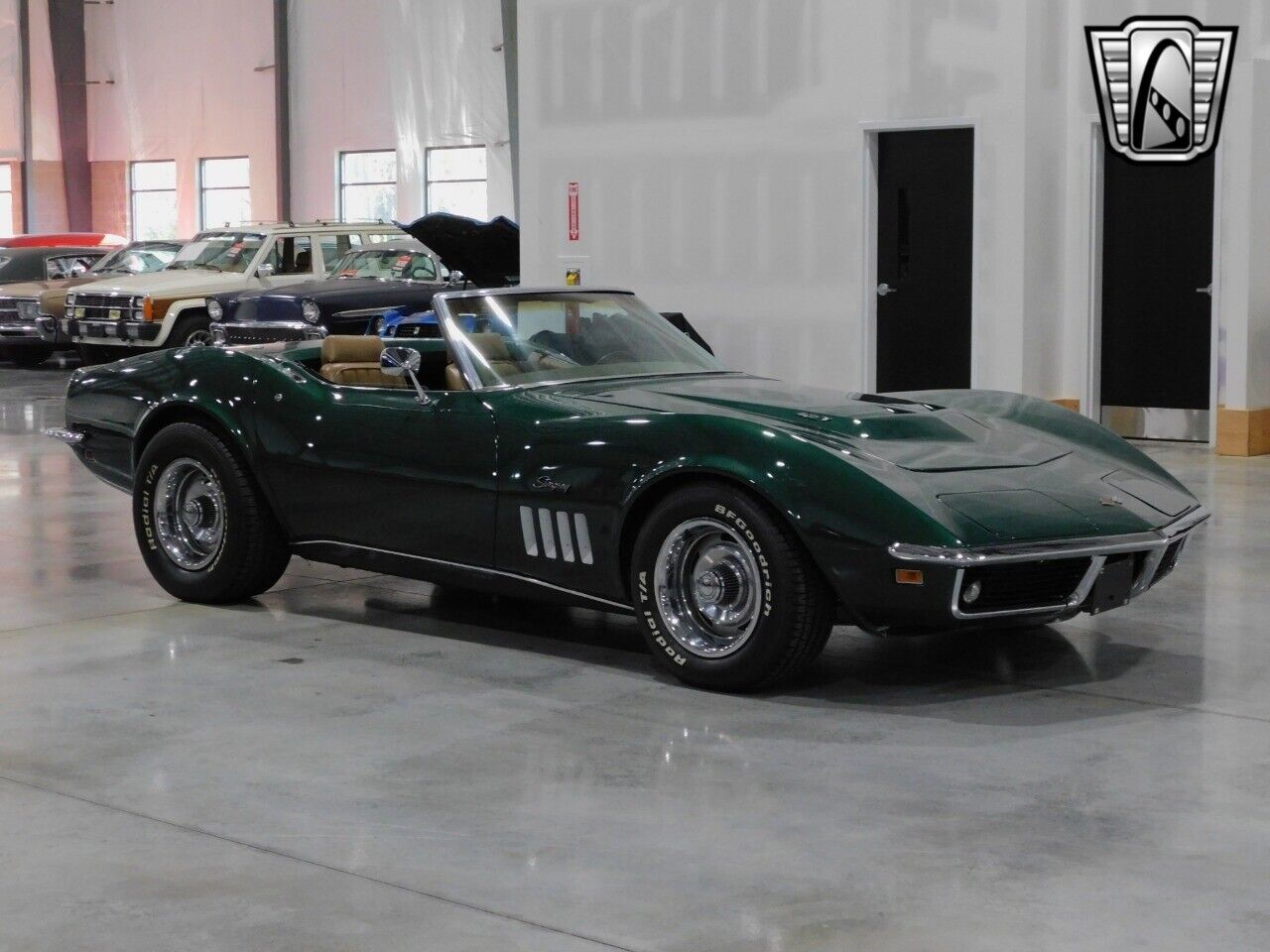 Chevrolet-Corvette-Cabriolet-1969-Green-Tan-56-5