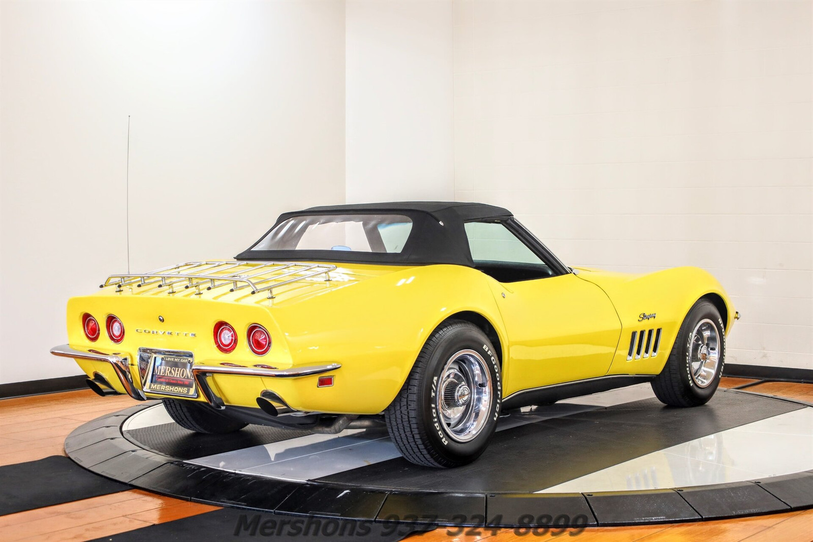 Chevrolet-Corvette-Cabriolet-1969-Yellow-Black-101992-10