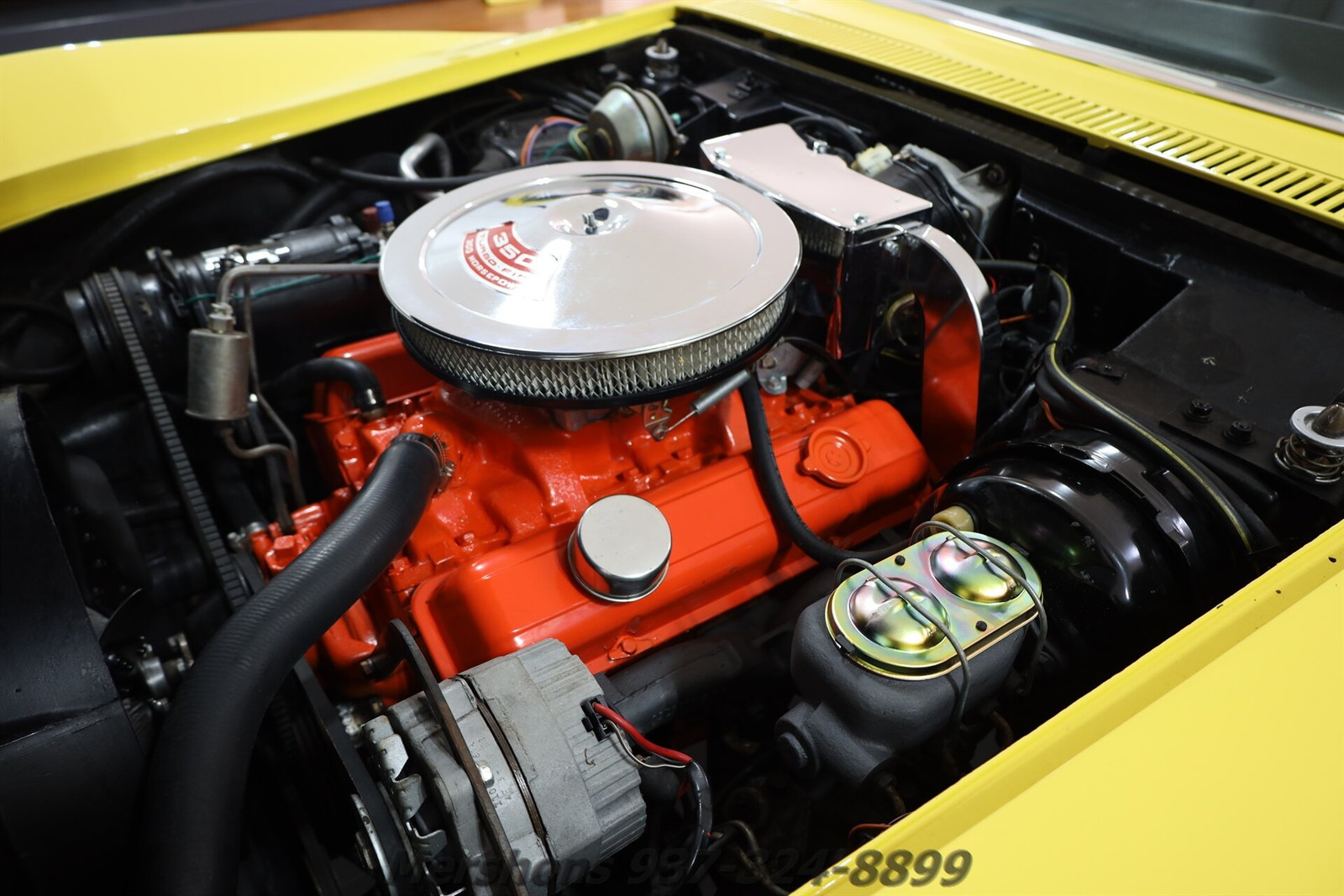 Chevrolet-Corvette-Cabriolet-1969-Yellow-Black-101992-2