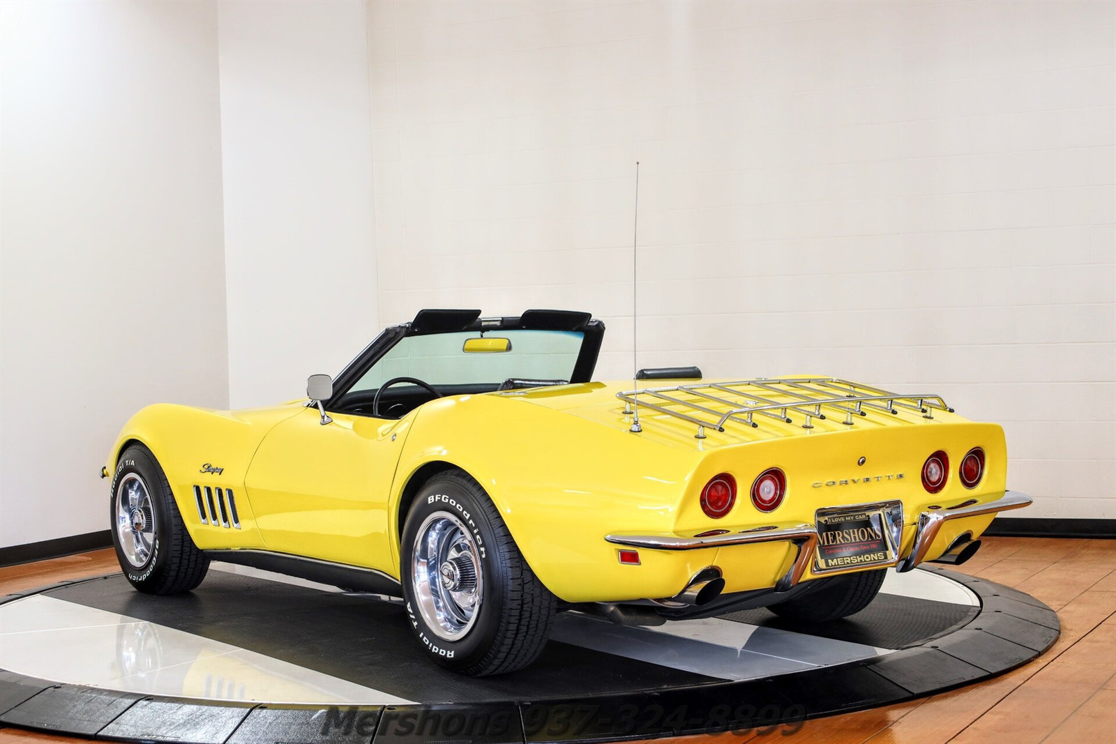 Chevrolet-Corvette-Cabriolet-1969-Yellow-Black-101992-4