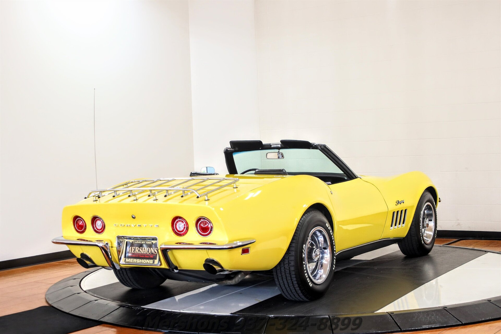 Chevrolet-Corvette-Cabriolet-1969-Yellow-Black-101992-8