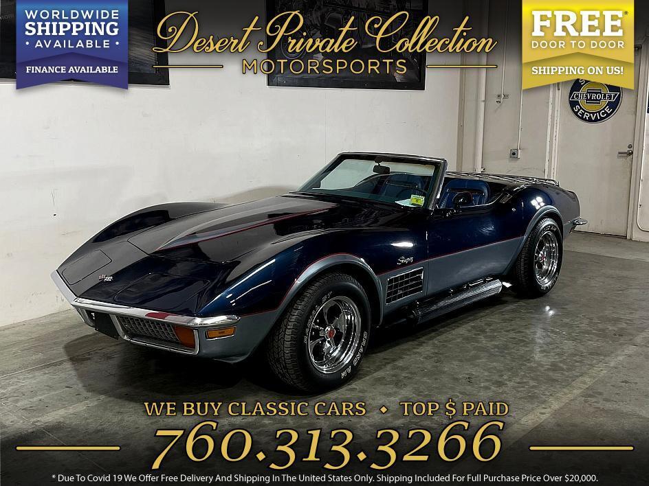 Chevrolet-Corvette-Cabriolet-1972-Blue-Blue-101513-1