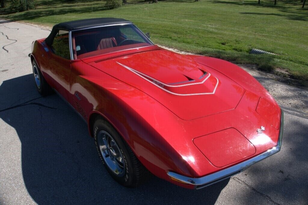 Chevrolet-Corvette-Cabriolet-1972-Red-Red-63265-7